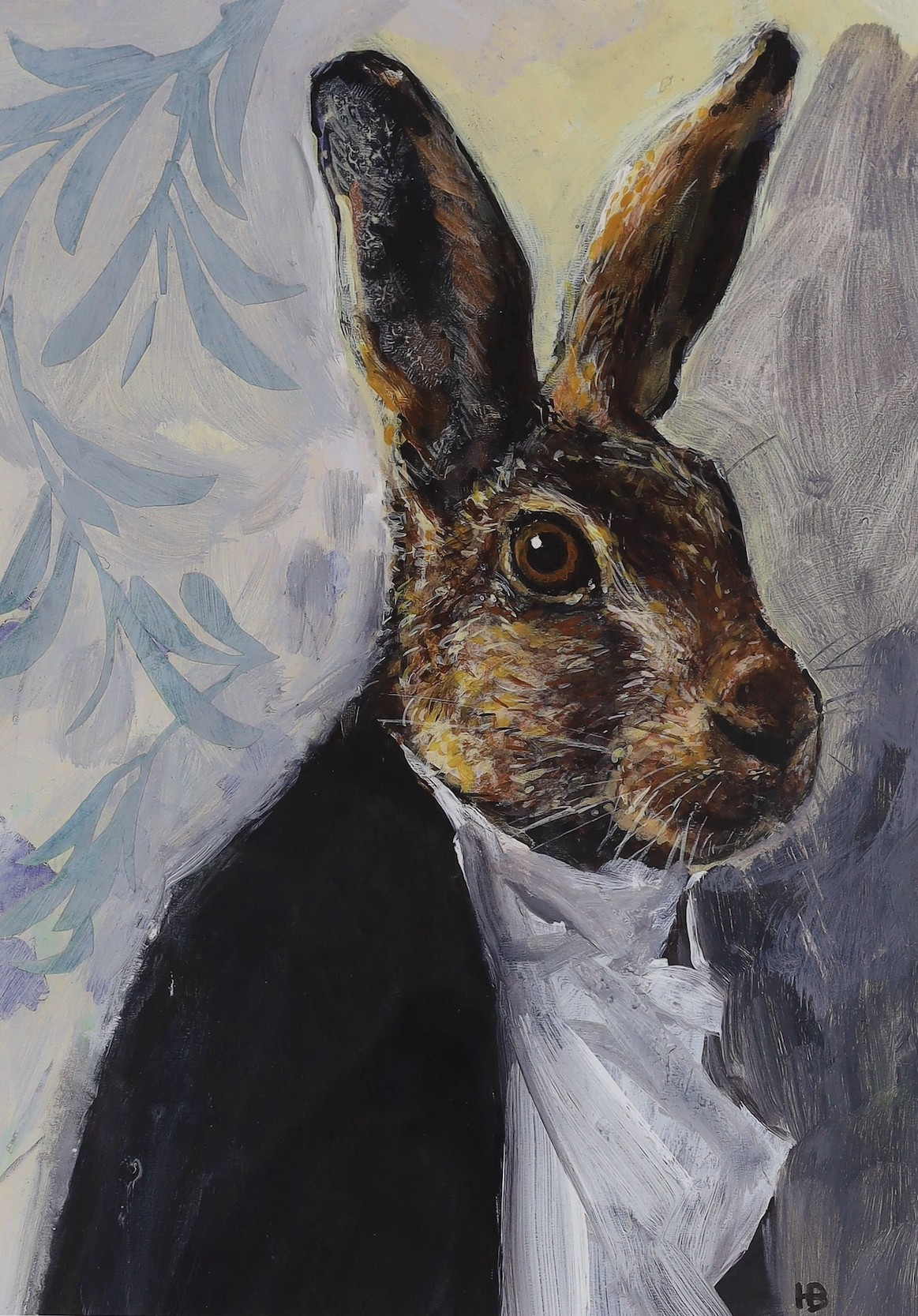 Harry Bunce (b.1967), archival print on Hahnemuhle paper, 'Lepus', initialled in pencil and numbered 200/468, 70 x 53cm